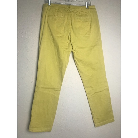 Pilcro and the Letterpress Hypen Mustard Pants - Picture 6 of 7